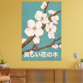 Toile Bel arbre en fleurs (Insitu(Salon))