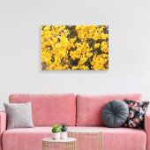 Toile Bel Arbuste de Forsythia Doré (Insitu(Salon))