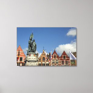 Toile Belgique, Brugge (aussi appelé Brug ou Bruge). UNE
