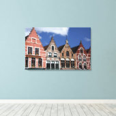 Toile Belgique, Brugge (Brug ou Bruge). UNESCO 2 (Insitu (Plancher de Bois))