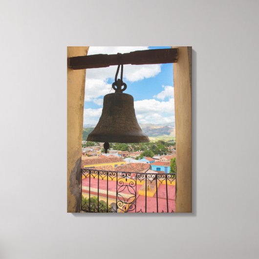 Toile Bell dans une tour d'église, Cuba (Recto)