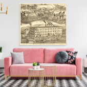 Toile Bellaire Manufacturing Company Bellaire, Ohio (Insitu(Salon))