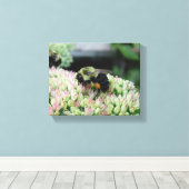 Toile Belle abeille alimentaire (Insitu (Plancher de Bois))