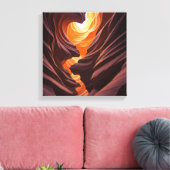 Toile Belle Antelope Canyon Nation Navajo (Insitu(Salon))