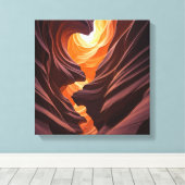 Toile Belle Antelope Canyon Nation Navajo (Insitu (Plancher de Bois))