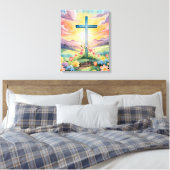 Toile Belle aquarelle de Pâques (Insitu(Chambre))