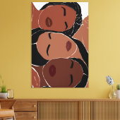 Toile Belle autonomisation des femmes afro-américaines (Insitu(Salon))