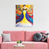 Toile Belle Belladonna femme Power Girl Power (Insitu(Salon))