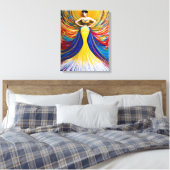 Toile Belle Belladonna femme Power Girl Power (Insitu(Chambre))