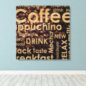Toile Belle Café Espresso Design (Insitu (Plancher de Bois))