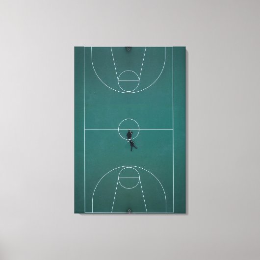 Toile Belle conception de basket-ball (Recto)