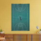 Toile Belle conception de basket-ball (Insitu(Salon))