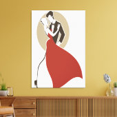 Toile Belle Dance Couple (Insitu(Salon))