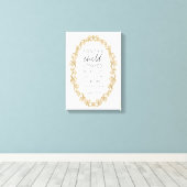 Toile Belle Écriture Bible Verse Citation inspirée (Insitu (Plancher de Bois))