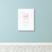 Toile Belle Écriture Précieuse Bible Verse Inspiré (Insitu (Plancher de Bois))