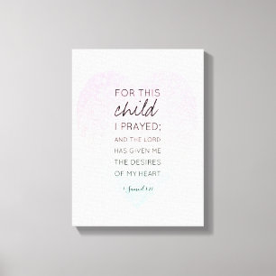 Toile Belle Écriture Précieuse Bible Verse Inspiré