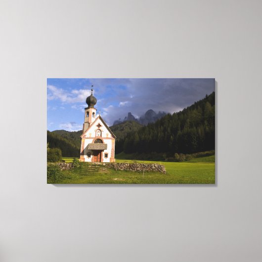 Toile Belle église isolée et solitaire appelée Rainui (Recto)