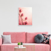 Toile Belle fleur de magnolia rose (Insitu(Salon))