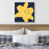 Toile Belle fleur design Lily No. 1 (Insitu(Chambre))