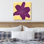 Toile Belle Fleur Design Lily No. 4 (Insitu(Chambre))