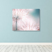 Toile Belle Fleurs délicates roses douces sur (Insitu (Plancher de Bois))