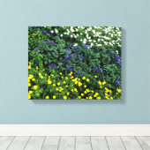 Toile Belle Fleurs Photo Canvas simple (Insitu (Plancher de Bois))