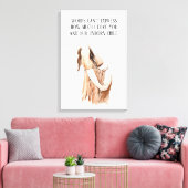 Toile Belle Grossesse Femme Cadeau Avec Citation Romanti (Insitu(Salon))