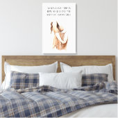 Toile Belle Grossesse Femme Cadeau Avec Citation Romanti (Insitu(Chambre))