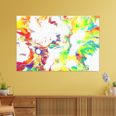 Toile Belle illusion Colorful Wall Art Imprimer (Insitu(Salon))