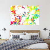 Toile Belle illusion Colorful Wall Art Imprimer (Insitu(Chambre))