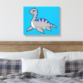 Toile Belle Illustration D'Un Monstre Loch Ness. (Insitu(Chambre))