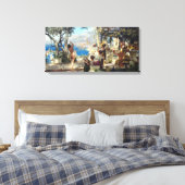 Toile Belle Italienne Dansant Entre Mots (Insitu(Chambre))