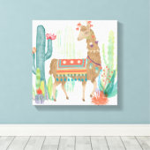 Toile Belle Llamas III (Insitu (Plancher de Bois))