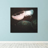 Toile Belle méduse (Insitu (Plancher de Bois))