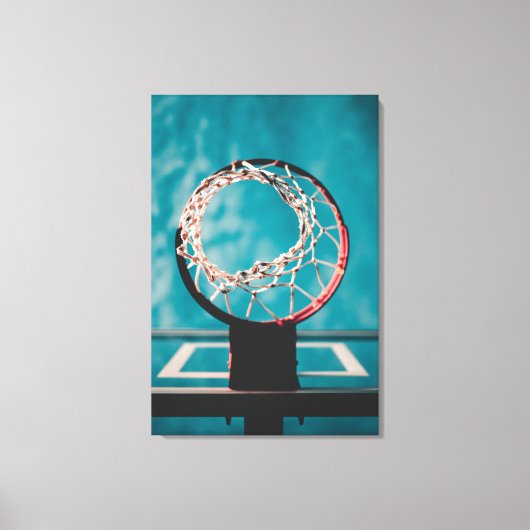 Toile Belle oeuvre de basket-ball (Recto)