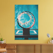 Toile Belle oeuvre de basket-ball (Insitu(Salon))