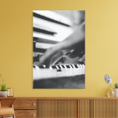 Toile Belle oeuvre de piano (Insitu(Salon))