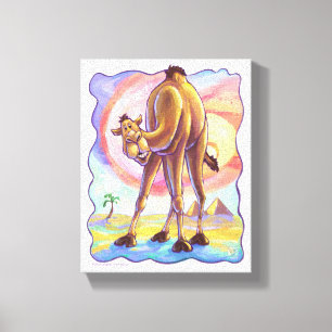 Toile Belle Parade Animale Camel Art