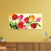 Toile Belle peinture de tulipes (Insitu(Salon))
