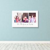 Toile Belle photo de famille (Insitu (Plancher de Bois))