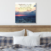 TOILE BELLE PHOTO JOHN 8:12 DE SLEVER (Insitu(Chambre))