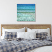 Toile Belle plage de sable (Insitu(Chambre))