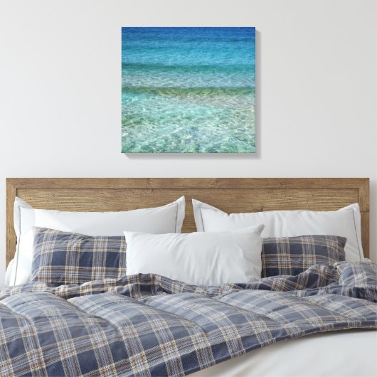 Toile Belle plage de sable (Insitu(Chambre))
