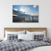 Toile Belle plage et ciel (Insitu(Chambre))
