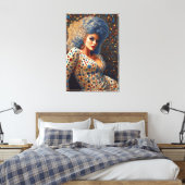 Toile Belle Platine Bombshell Drag Queen Portrait (Insitu(Chambre))