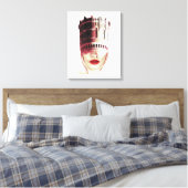 Toile Belle princesse scandinave couronnée Graphic (Insitu(Chambre))