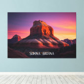 Toile Belle Sedona Arizona Red Rocks Paysage Art C (Insitu (Plancher de Bois))