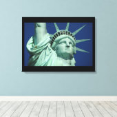 Toile Belle Statue de la Liberté (Insitu (Plancher de Bois))