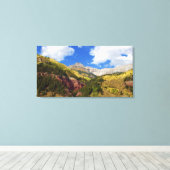 Toile Belle Telluride en automne d'or (Insitu (Plancher de Bois))