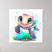 Toile Belle tortue (Recto)